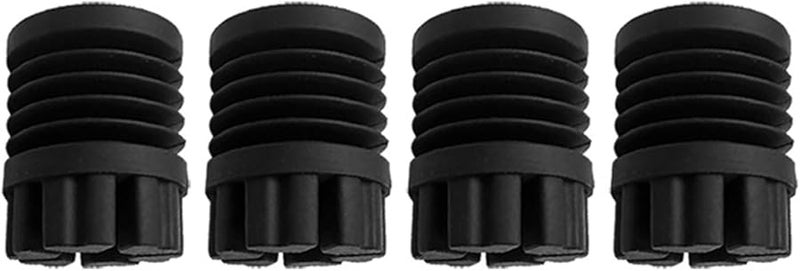 4 قطع من أقدام المطاط الأسود المضادة للاهتزاز لطابعة Bambu Lab X1 P1P لامتصاص الصدمات - Image 2