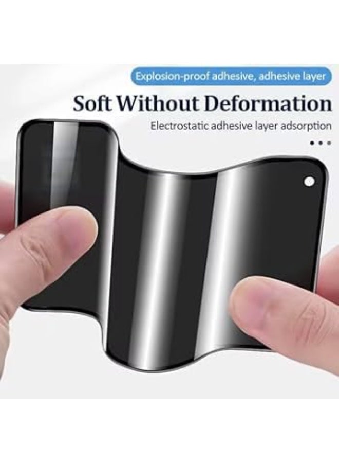 ميجوفاست واقي شاشة الخصوصية لجهاز iPhone 17 Pro Max، غشاء سيراميك غير لامع، مضاد للتجسس، لاصق كامل، واقي شاشة مرن غير قابل للكسر (لجهاز iPhone 17 Pro Max) - Image 2