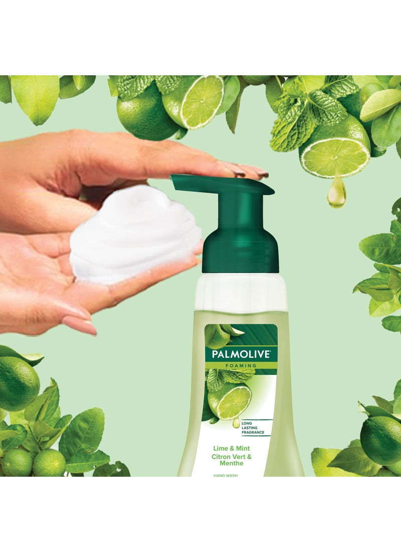 Palmolive Lime And Mint Foam Hand Wash - Image 4
