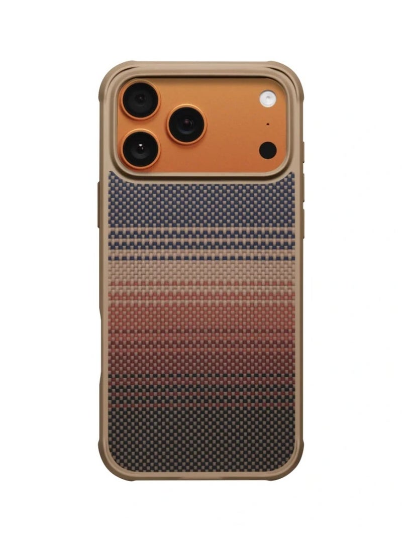 PITAKA ARAMID PROGUARD (ULTRA THIN CAMERA BUTTON) CASE IPHONE 17 PRO MAX - SUNSET - Image 1