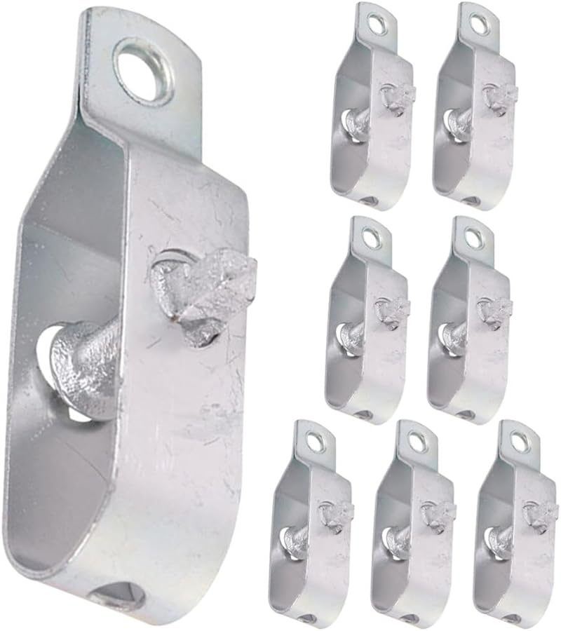8 Pcs Heavy Duty Steel Cable Tensioners Wire Rope Tighteners For Greenhouse Outdoor Use - Image 1