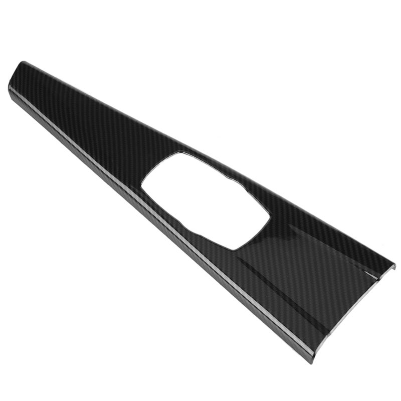 Car Interior Multimedia Panel Cover Trim: High-Strength Durable ABS Material, Original Car Radian Perfect Fit, Easy Install with Self-Adhesive Tape for 3 Series F30 F34, 4 Series F33 F36 Lefthand Driv - Image 3