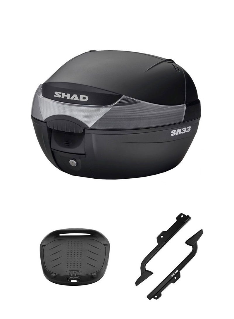 شاد 1 شاد شنطة تخزين موتوسيكل و سكوتر سعة 33 لتر SH33 - Image 3