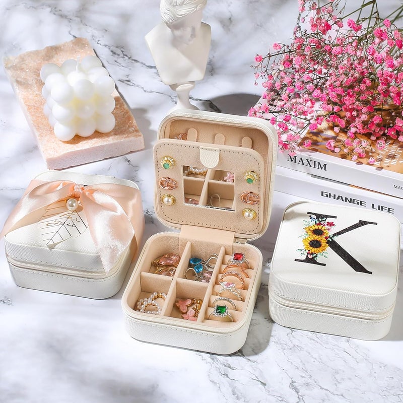 AYGXU Initial Glass Cup and Jewelry Box Set - Image 5