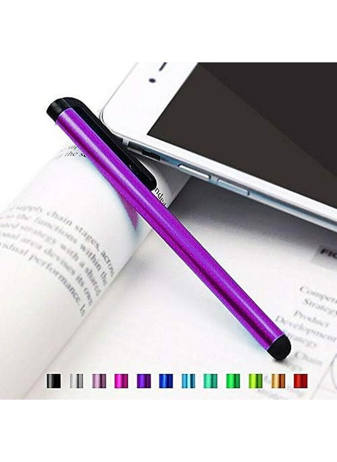 erorex - Small Stylus Touch Pen To Write And Draw Freely On Tablet And All Mobile Screens For Iphone Samsung Huawei And Honor Purple - Image 1