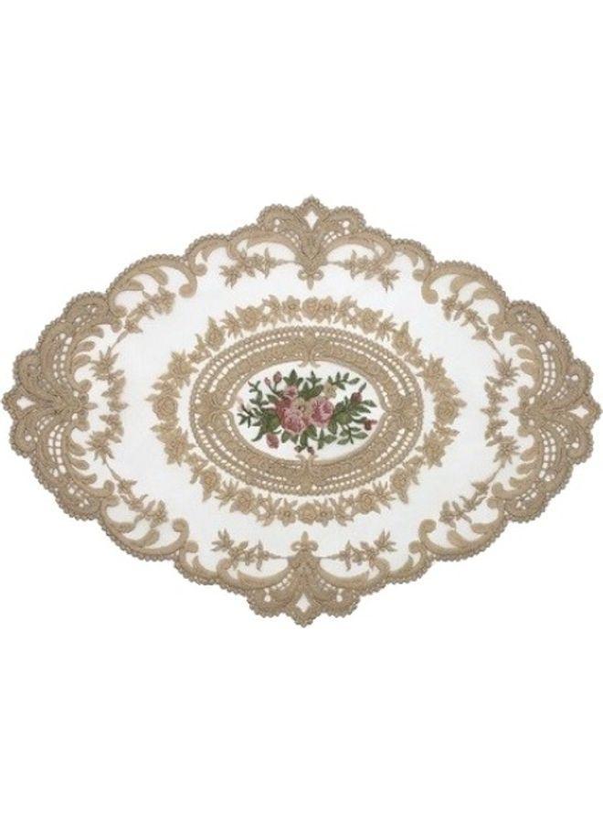 Lace Oval Multicolour 40x30cm  - Image 2