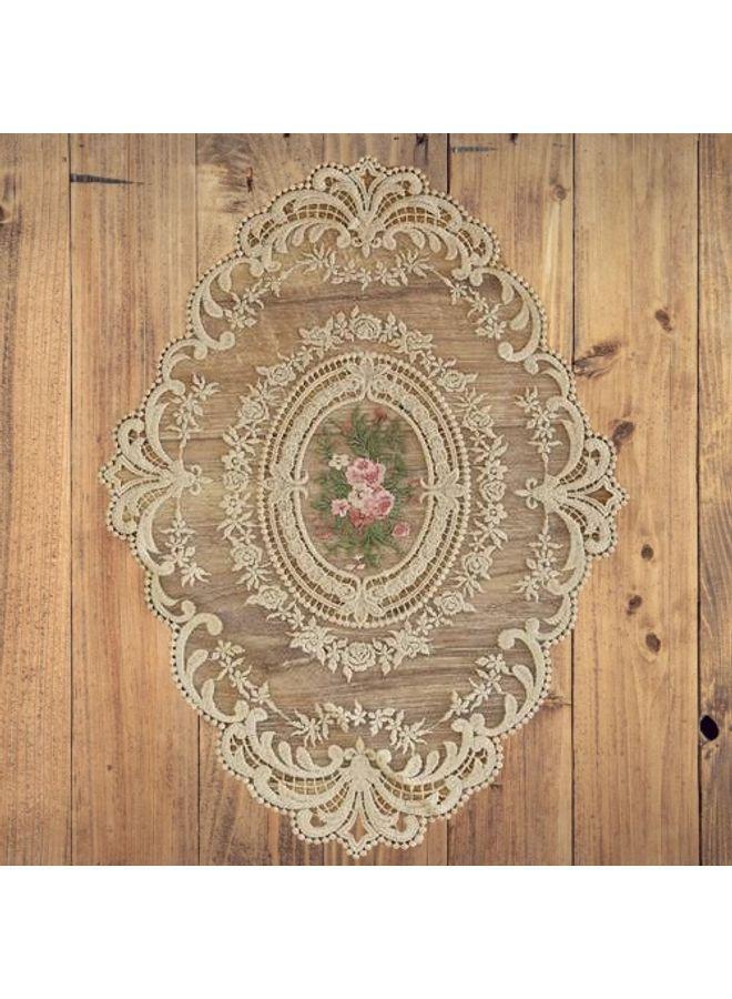 Lace Oval Multicolour 40x30cm  - Image 1