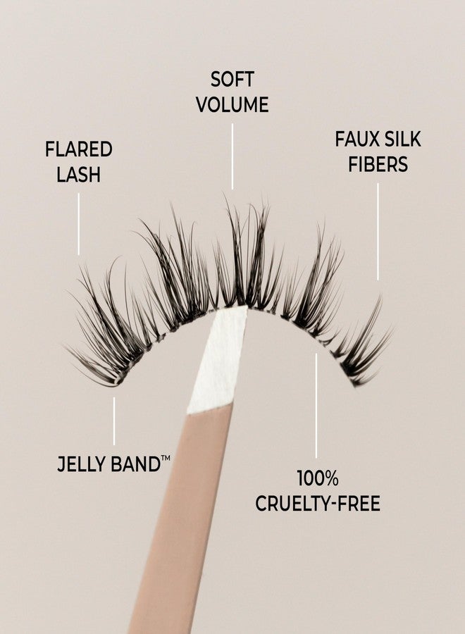 House of Lashes Purrr - Natural, 3/4, Flared False eyelashes - Image 3