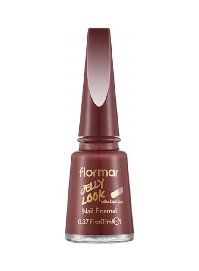 flormar Jelly Look Nail Enamel Plum It Up - Image 1