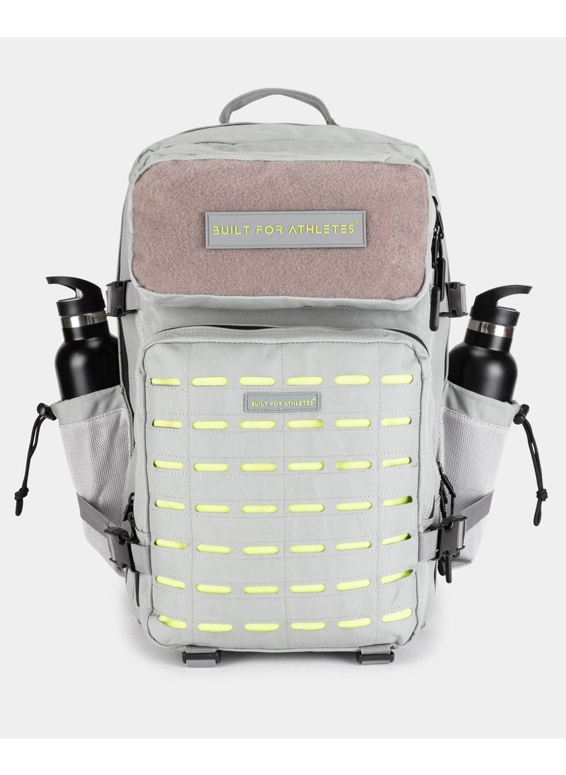LIFTDEX Built For Athletes Backpack 45L Designed for Athletes - Grey/Yellow  - Image 1
