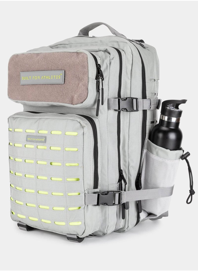 LIFTDEX Built For Athletes Backpack 45L Designed for Athletes - Grey/Yellow  - Image 2