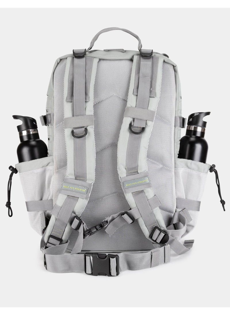 LIFTDEX Built For Athletes Backpack 45L Designed for Athletes - Grey/Yellow  - Image 4
