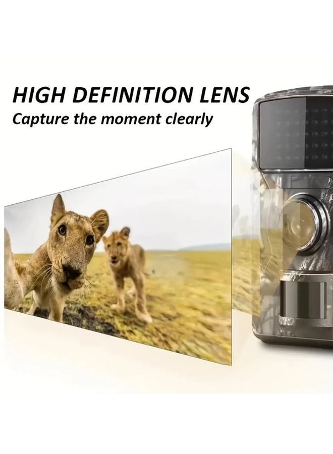 Trail Camera 720P HD Night Vision Motion Activated With 32GB TF Card Wildlife Hunting - Image 5