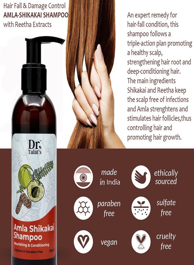 DR. TALAT'S Dr Talat's Dream care Shampoo | Amla Shikakai Shampoo (180 Ml) - Image 4