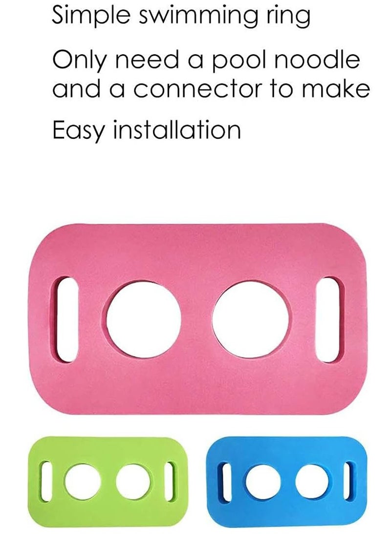 سبورتس مساعد تدريب السباحة موصل فوم مثقوب لنودلز السباحة العائمة - صمم عوامات سباحة مخصصة واسبح بسهولة في حمامات السباحة، مثالي للسباحة، الاسترخاء المائي، التدريب، والتعلم - حزام عوامة السباحة - Image 4