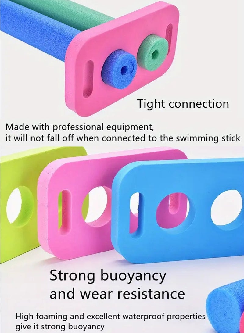 سبورتس مساعد تدريب السباحة موصل فوم مثقوب لنودلز السباحة العائمة - صمم عوامات سباحة مخصصة واسبح بسهولة في حمامات السباحة، مثالي للسباحة، الاسترخاء المائي، التدريب، والتعلم - حزام عوامة السباحة - Image 2