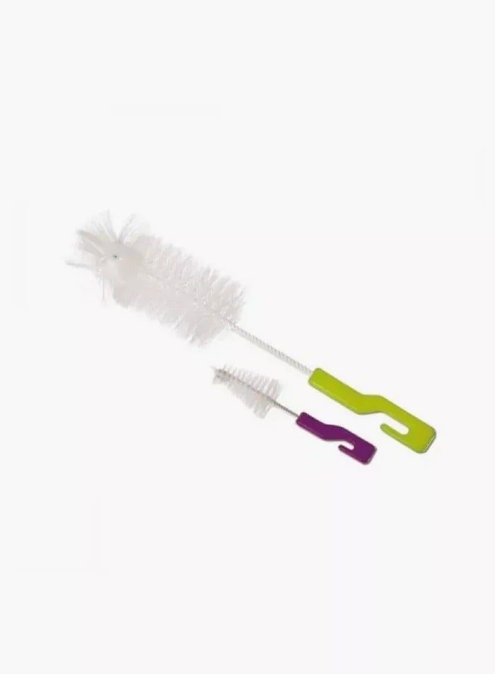 فارلايت فارلين فرشاة تنظيف الزجاجة والحلمة قطعتين - Image 2