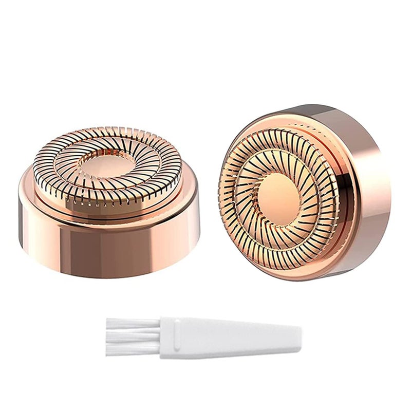 Facial Hair Remover Replacement Heads Gen 2 for Flawless Finishing Touch Double Ring Blades Compatible with Flawless Generation 2 Devicce