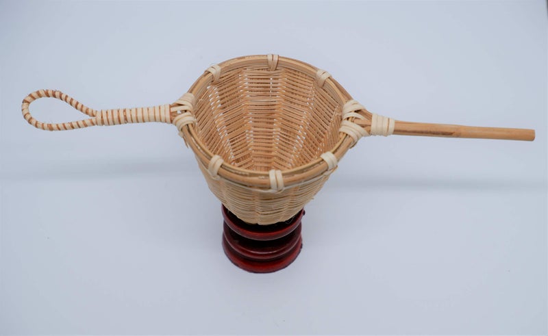 BanBao Bamboo Tea Infuser Colander, Weaved Bamboo Infuser, Tea Strainer - Image 2