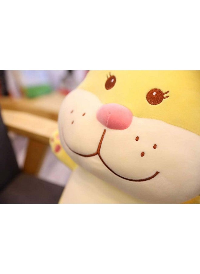 Besties BESTIES Ball Soft Toy Stuffed Plush Ball & Baby Tiger Kids Birthday Gift 25 cm (1234) Baby Tiger Yellow Stuffed Soft Toy Plush for Kids Baby Boy Girl Birthday (54cm) (Ball + Yellow Baby Tiger)  - Image 5
