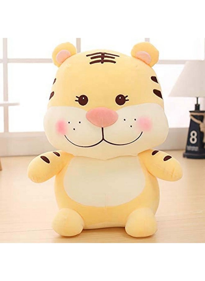 Besties BESTIES Ball Soft Toy Stuffed Plush Ball & Baby Tiger Kids Birthday Gift 25 cm (1234) Baby Tiger Yellow Stuffed Soft Toy Plush for Kids Baby Boy Girl Birthday (54cm) (Ball + Yellow Baby Tiger)  - Image 3