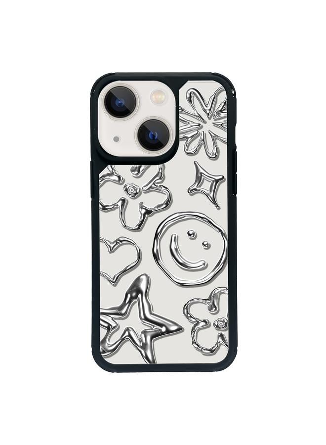 S-TOP Case For iPhone 14 Plus Exclusive Design Style PC Full Coverage Pattern Phone Case - Image 1