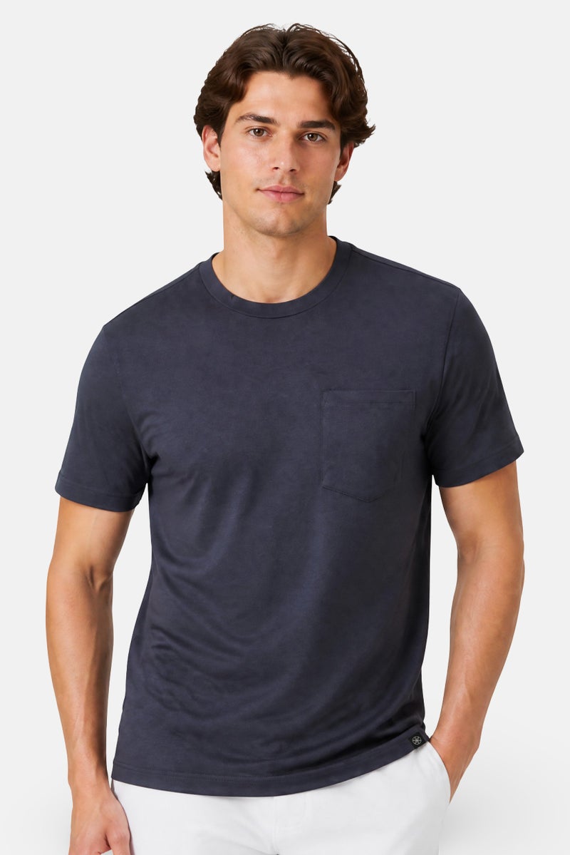 Gaiam Men Slim Fit Short Sleeve Training T-Shirt, Black - Image 1