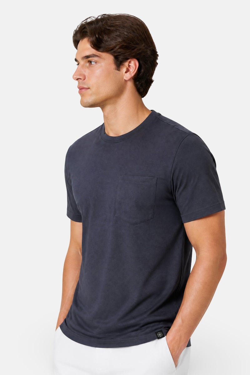 Gaiam Men Slim Fit Short Sleeve Training T-Shirt, Black - Image 5