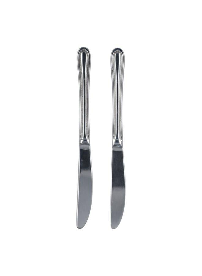 Amefa 2-Piece Table Knives on Hanging Card Silver - Image 1