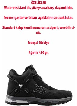 Hummel Top Track High B-4 Unisex Boat Shoes 900236-2001-4BLACK  - Image 3