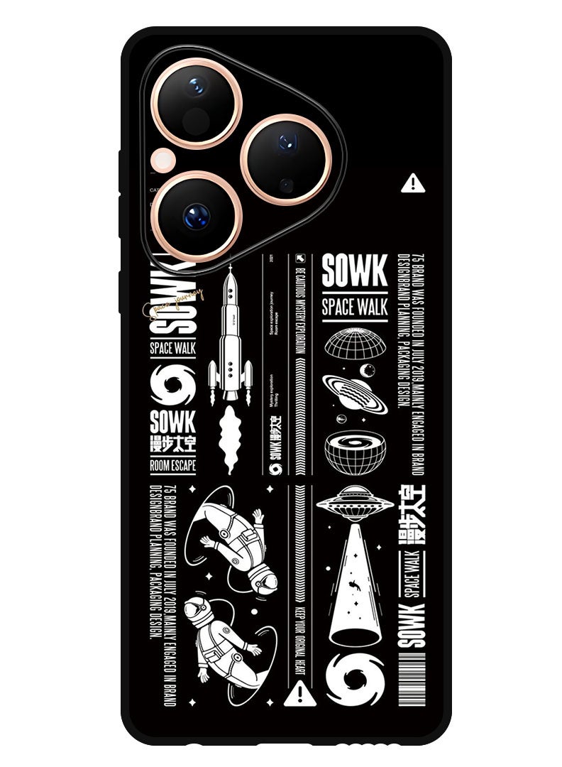 Theodor Case Compatible with Huawei Pura 80 6.6 Inch Protection Shockproof Bumper Cover Sowk - Image 1