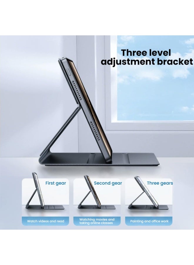 general Magnetic Tablet Case Compatible with Honor MagicPad 3 13.3 Inch 2025, with Stable Bracket and Auto Wake/Sleep Function, TPU Drop-proof Leather Cover - Image 2