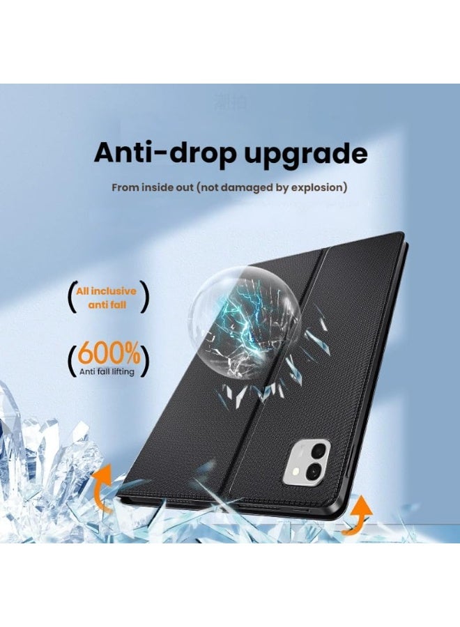 general Magnetic Tablet Case Compatible with Honor MagicPad 3 13.3 Inch 2025, with Stable Bracket and Auto Wake/Sleep Function, TPU Drop-proof Leather Cover - Image 3