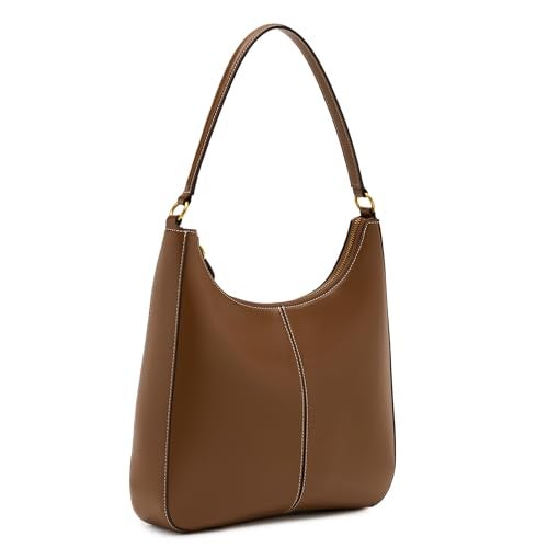 Miraggio Juno Hobo Bag | Women Shoulder Bag For Office Travel | Gift Items For Women | Solid Hobo Bags (Brown) - Image 4
