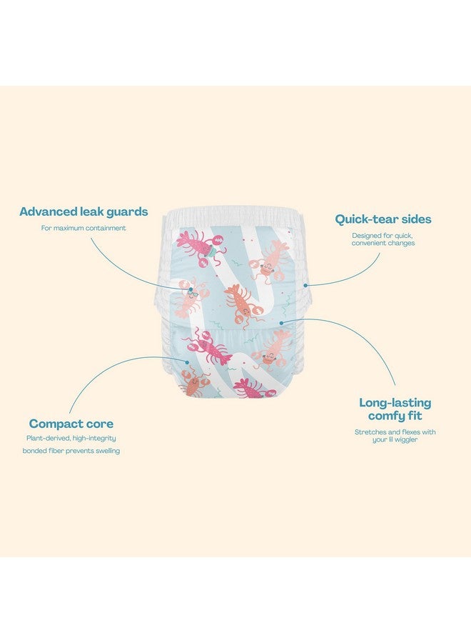 Hello Bello Premium Swim Diapers, Size S (16-28 lbs), Cute Extra-Bright Lobster Designs, 20 Count Jumbo Pack - Image 2