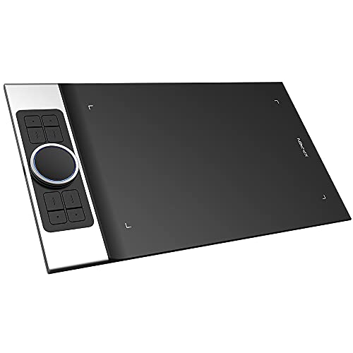 Xp-Pen Deco Pro Medium Graphics Drawing Tablet (11X6 Active Area, 8192 Levels of Pressure Sensitivity, Android Support, Ultrathin Pen Tablet Tilt Function, 8 Shortcut Keys & Drawing Glove) Black - Image 4