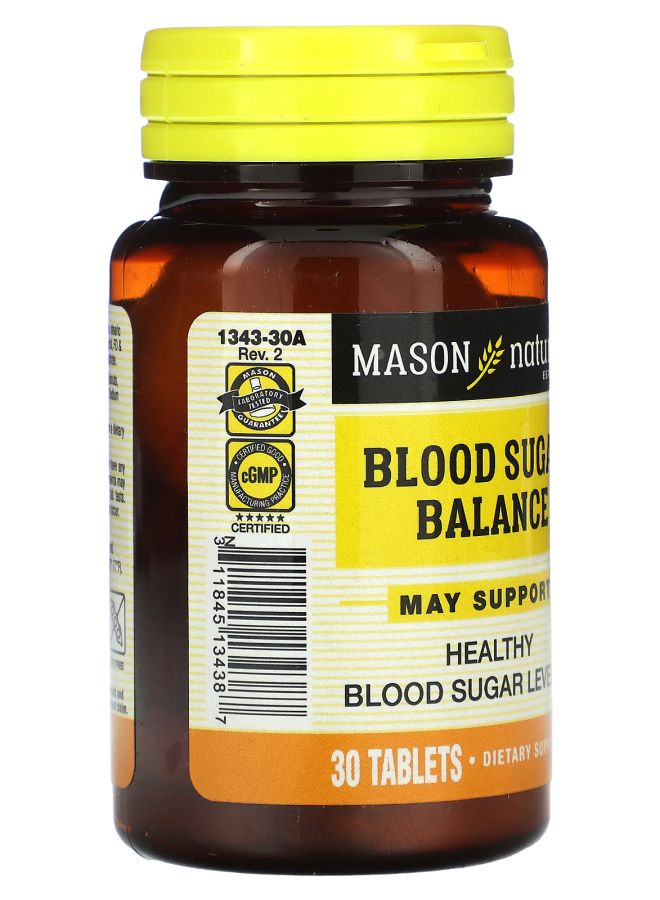 Mason Natural توازن سكر الدم 30 قرص - Image 2