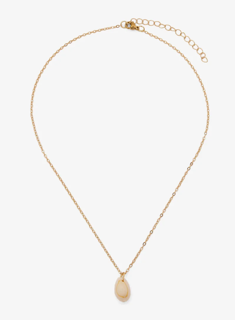 Ginger Beach Inspired Gold Necklaces