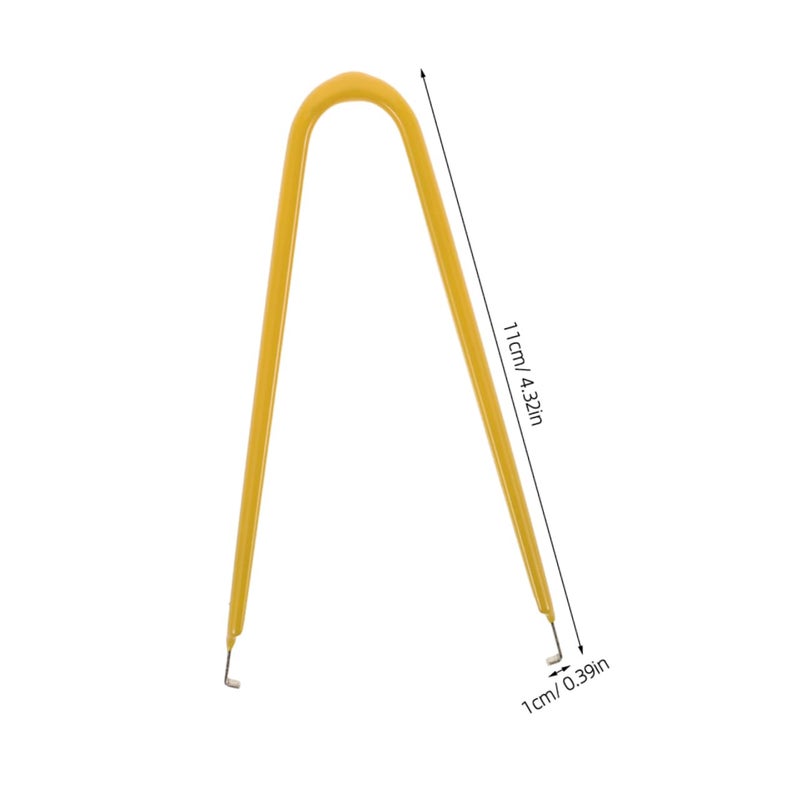 4Pcs Auto Fuse Puller Tool Ergonomic Handle Durable Metal Construction for Easy Removal and Maintenance - Image 3