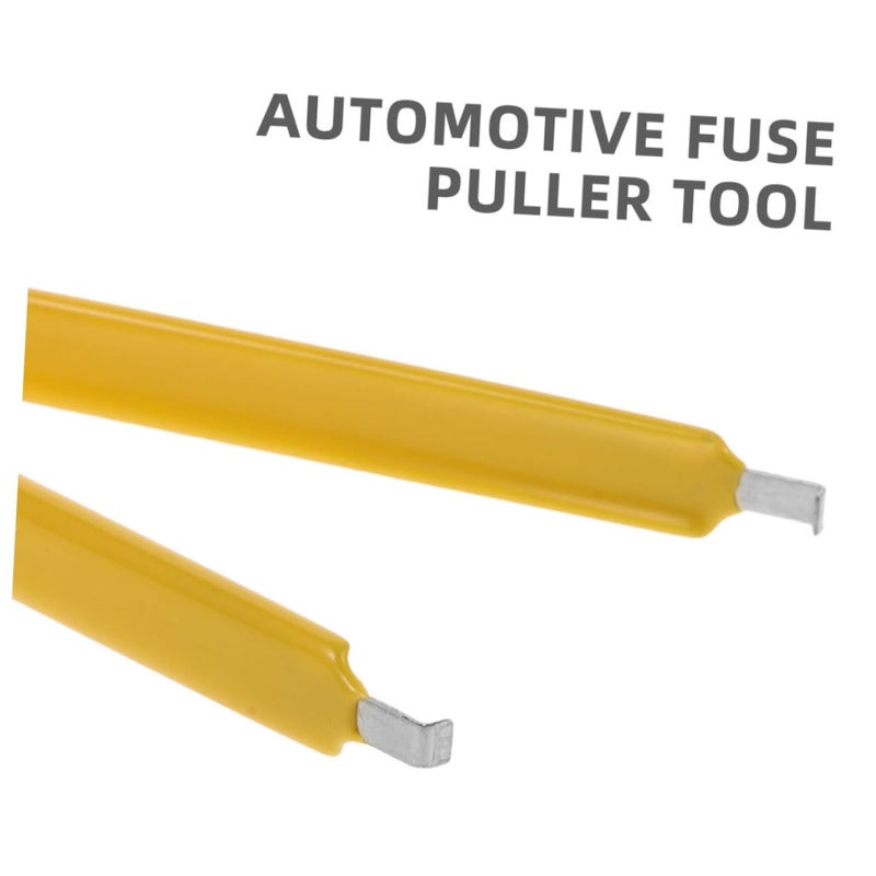 4Pcs Auto Fuse Puller Tool Ergonomic Handle Durable Metal Construction for Easy Removal and Maintenance - Image 4