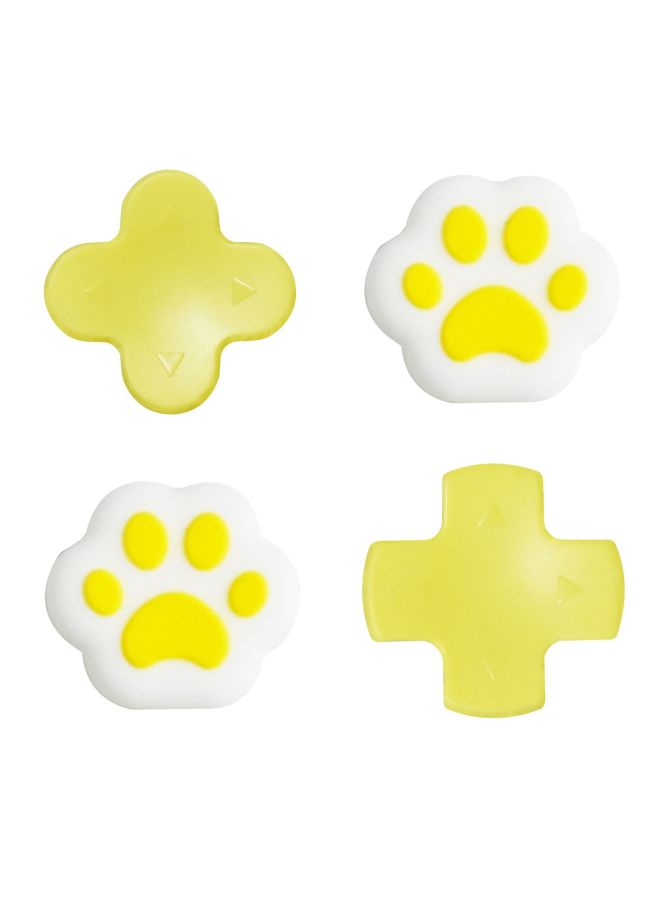general Suitable For Switch Cat Claw Heart-shaped Key Stickers Ns Cross Color Stick Rocker Cap Protective Sleeve Accessories-Product Color:c51 【customized Products Refuse To Return】 - Image 1