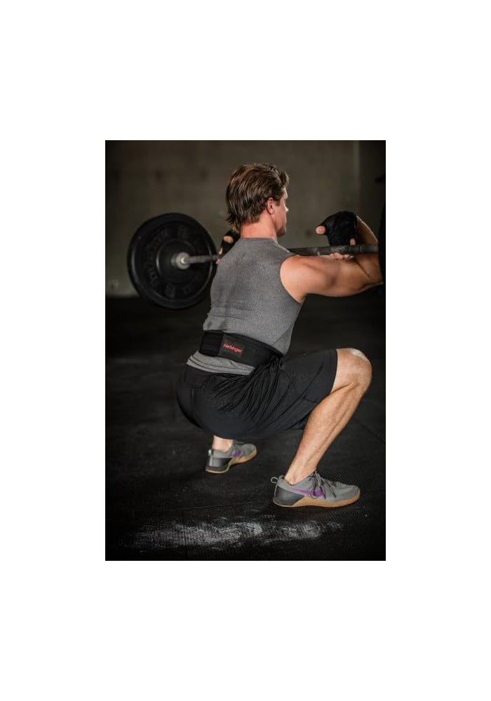 Harbinger 4-Inch Nylon Weightlifting Belt for Enhanced Support and Durability - Image 5