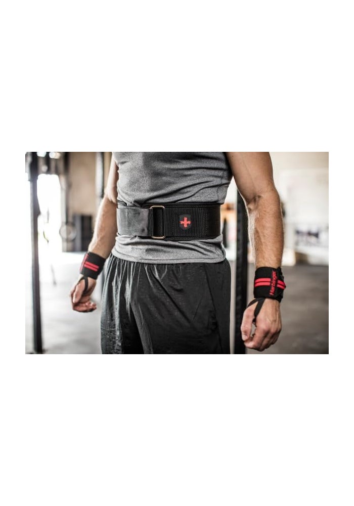 Harbinger 4-Inch Nylon Weightlifting Belt for Enhanced Support and Durability - Image 3