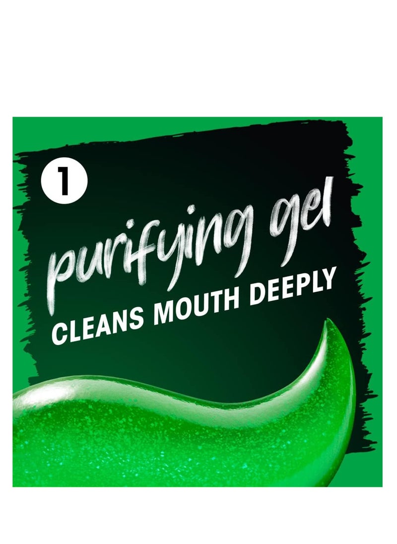 Closeup Pack Of 3 Closeup Deep Action Menthol Fresh Toothpaste123ml  - Image 3