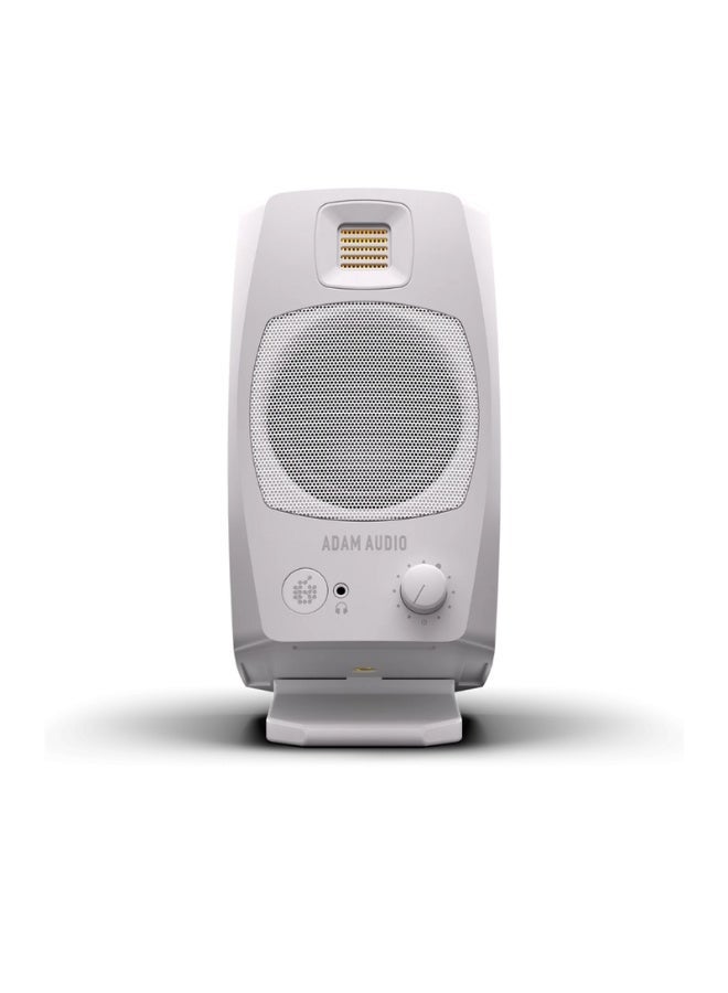 ADAM Audio D3V Desktop Monitors, White (Sold in Pairs) - Image 1