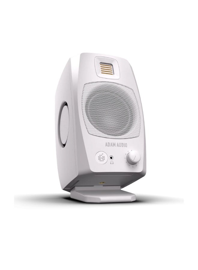 ADAM Audio D3V Desktop Monitors, White (Sold in Pairs) - Image 3