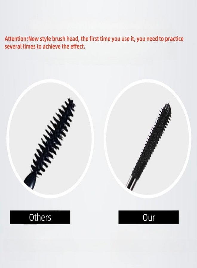 LESITI Black Mascara with Precise Brush, Volume and Length, No Flaking, No Clumping, Smudge Proof, Waterproof, Cruelty-Free - Image 2