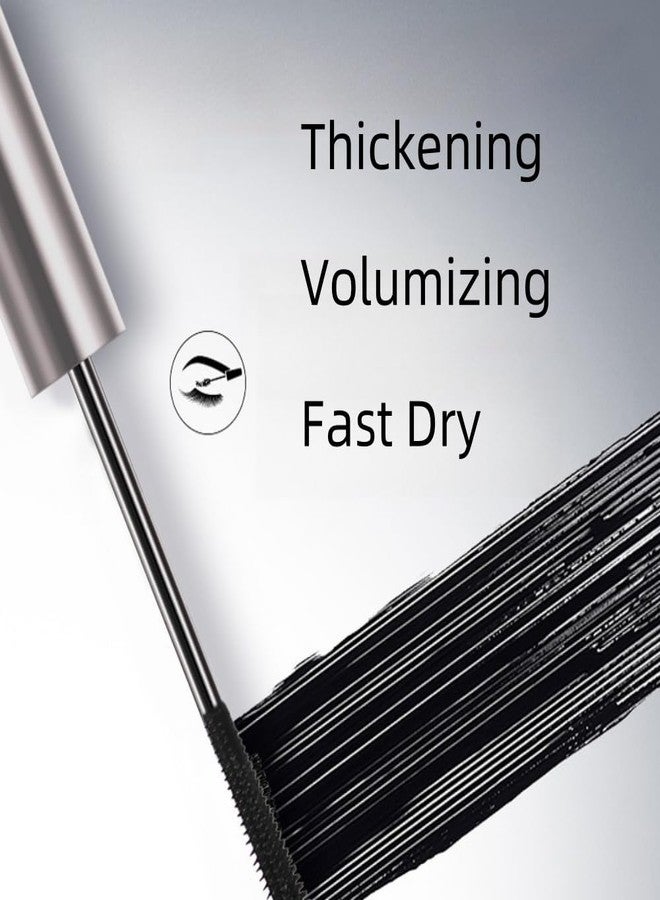 LESITI Black Mascara with Precise Brush, Volume and Length, No Flaking, No Clumping, Smudge Proof, Waterproof, Cruelty-Free - Image 3