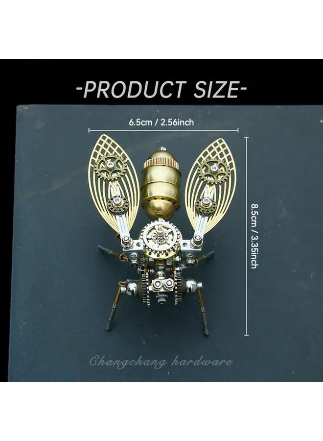 BUMBLEBEE بونك لعبة ميكانيكية ثلاثية الأبعاد نموذج تجميع DIY مع الأدوات والتعليمات - Image 3