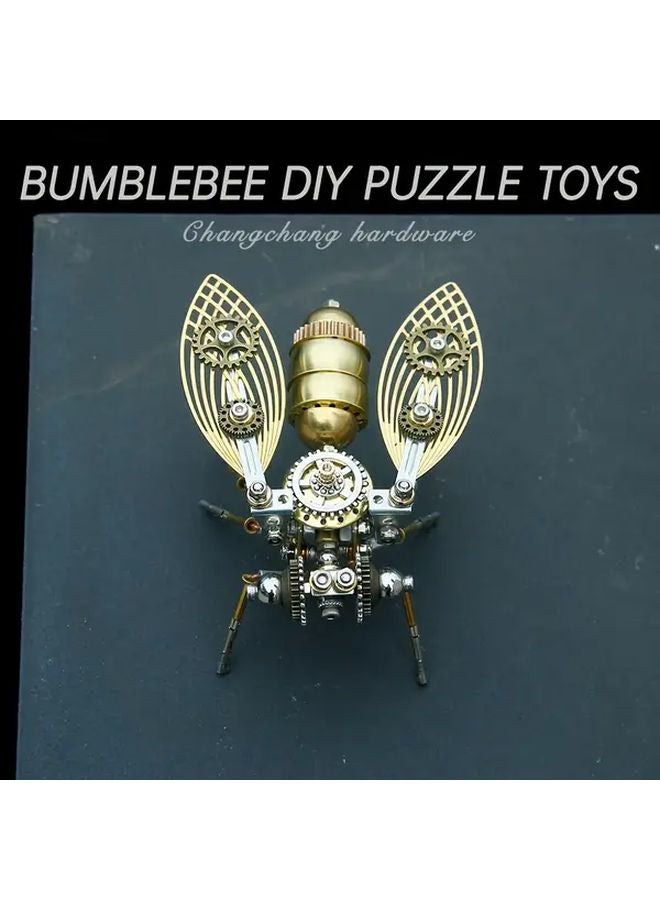 BUMBLEBEE بونك لعبة ميكانيكية ثلاثية الأبعاد نموذج تجميع DIY مع الأدوات والتعليمات - Image 2